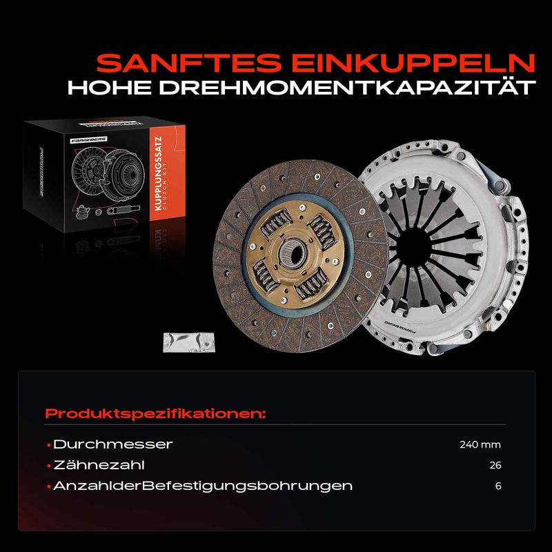 Frankberg 5481FB0037578 Clutch Kit