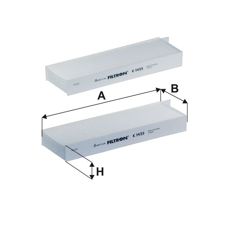 Filter, salongiõhk, FILTRON K 1433-2X