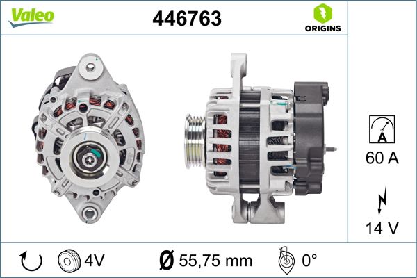 Γεννήτρια  VALEO ORIGINS NEW O.E. TECHNOLOGY