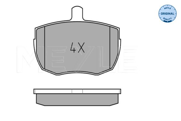 MEYLE 025 203 5918 Brake Pad Set, disc brake