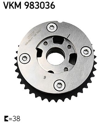 Регулятор фаз газорозподілу, Skf VKM983036