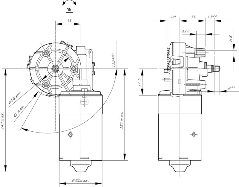 BOSCH F006B20146 Electric Motor