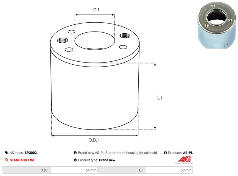 AS-PL SP3002 Repair Kit, starter