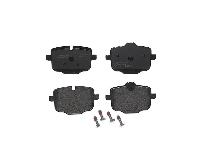 Piduriklotsi komplekt, ketaspidur, BREMBO P 06 061