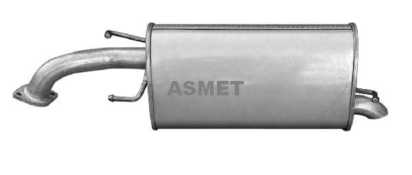 ASMET 31.010 Rear Muffler
