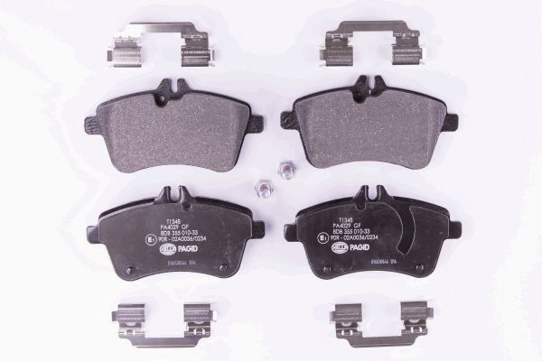 HELLA PAGID 8DB 355 010-331 Brake Pad Set, disc brake