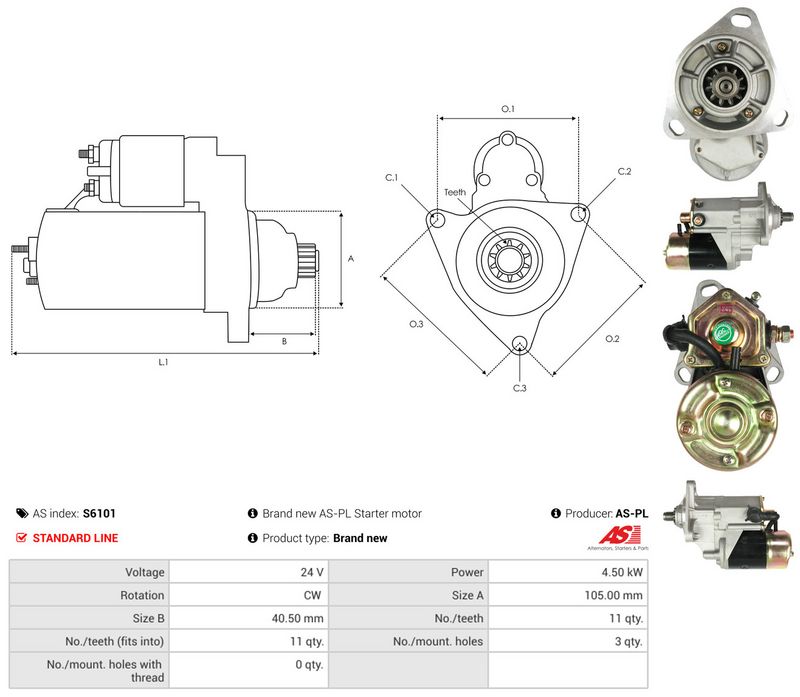 AS-PL S6101 Starter
