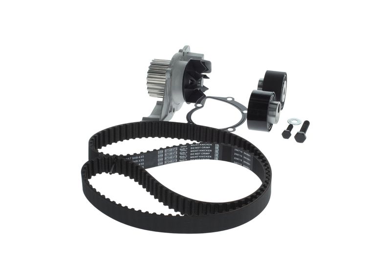 Veepump + hammasrihmakomplekt, BOSCH 1 987 945 333
