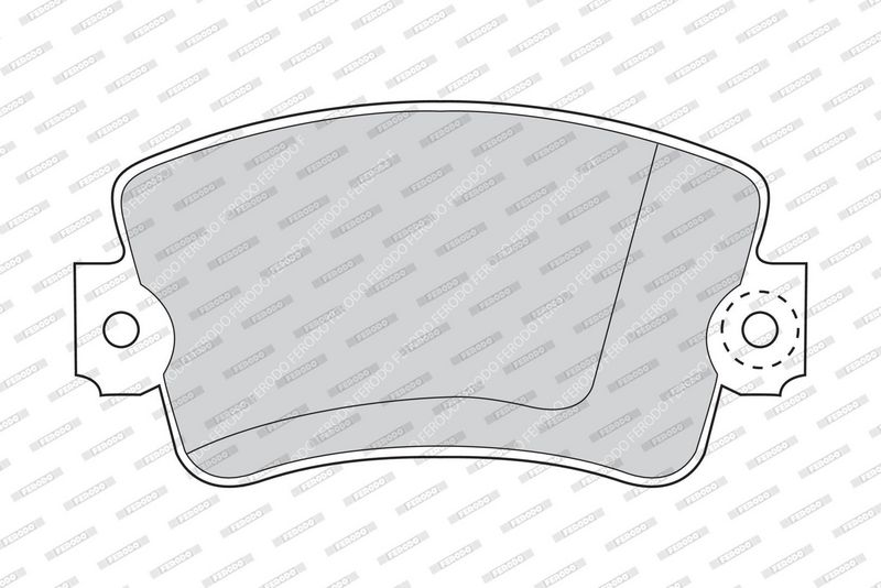 FERODO Plaquettes de frein à disque FVR179