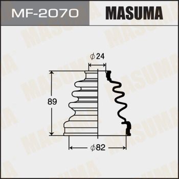 Комплект пилозахисний, приводний вал, Masuma MF2070