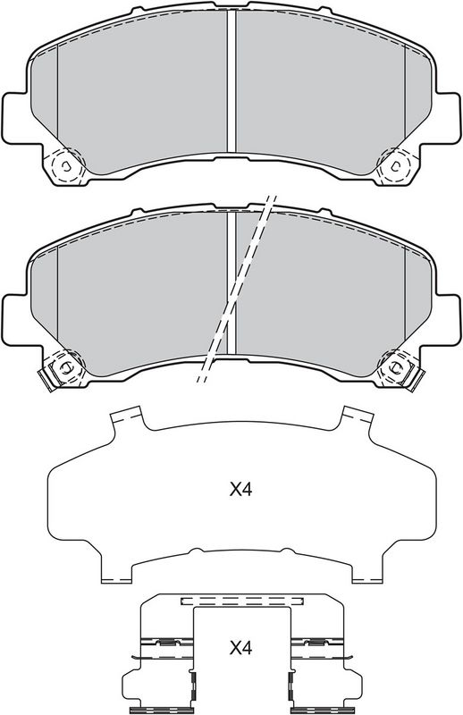 VALEO Plaquettes de frein à disque 670108