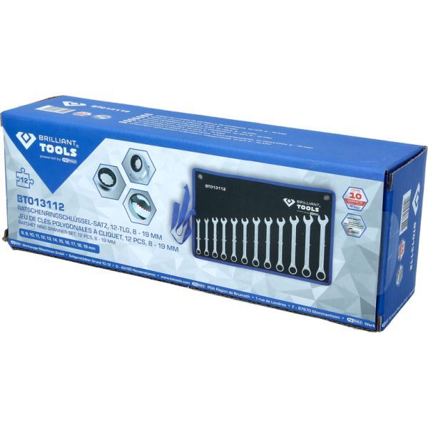 KS TOOLS BT013112 Ratchet Ring Spanner