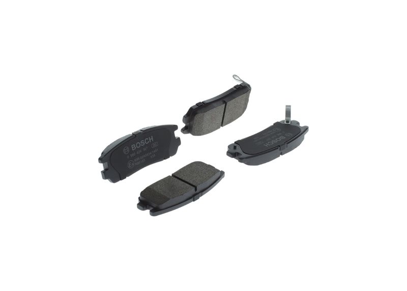 Piduriklotsi komplekt, ketaspidur, BOSCH 0 986 424 367