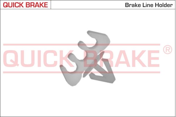 Кронштейн, гальмівний трубопровід, Quick Brake WB