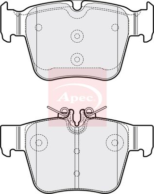 APEC Brake Pad Set, disc brake PAD2131