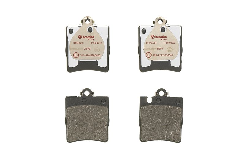 BREMBO P 50 033X Brake Pad Set, disc brake