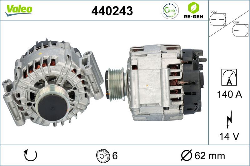 VALEO Dynamo / Alternator 440243