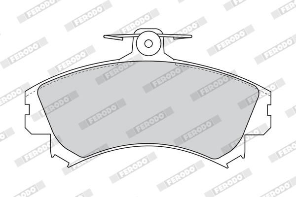 FERODO Plaquettes de frein à disque FDB1093