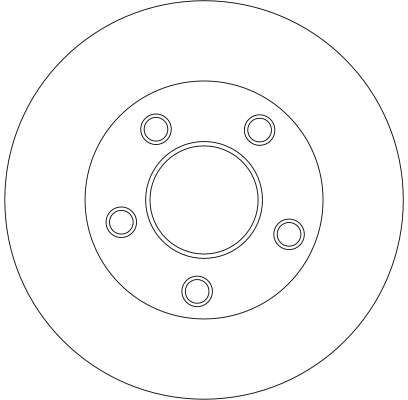 TRW DF4273S Brake Disc