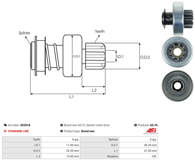 Vabajooks, starter, AS-PL SD3018
