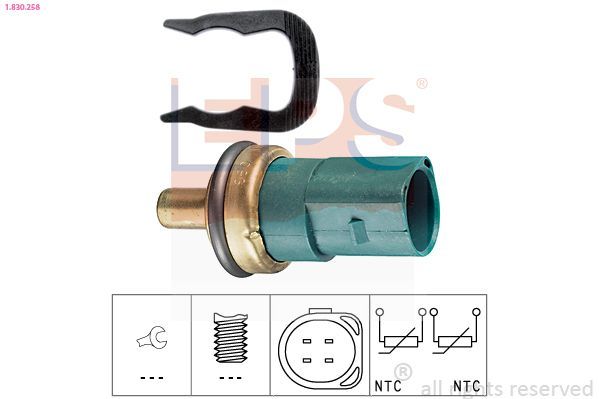 Sensor, temperatura del refrigerante
