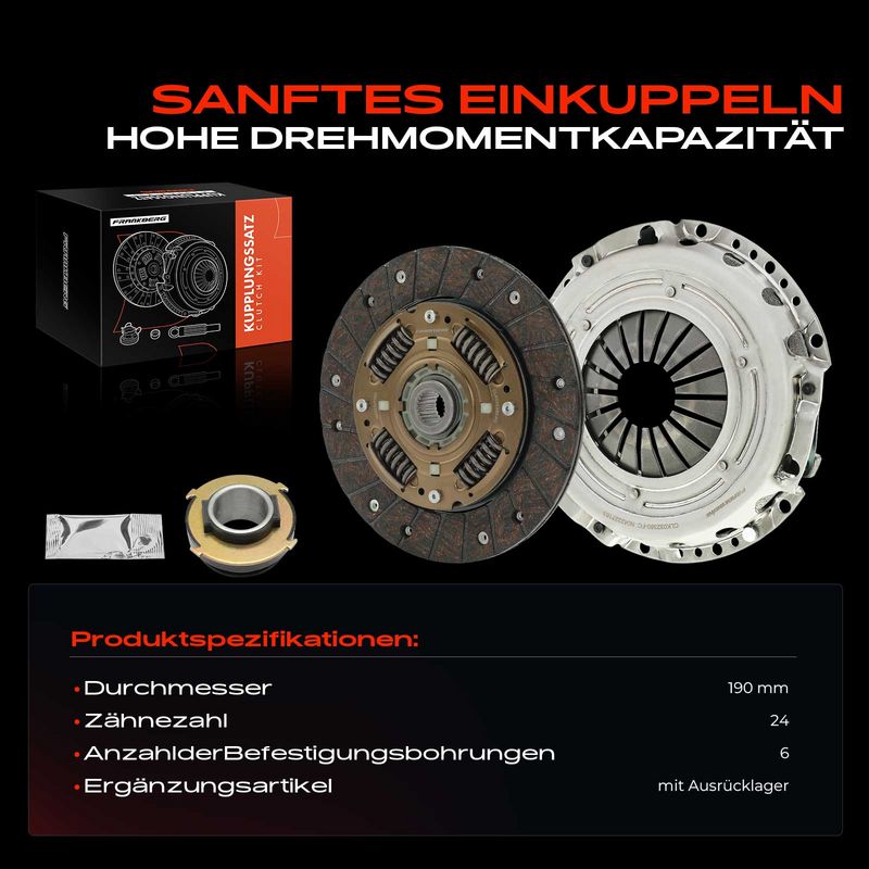 Frankberg 5481FB0028860 Clutch Kit