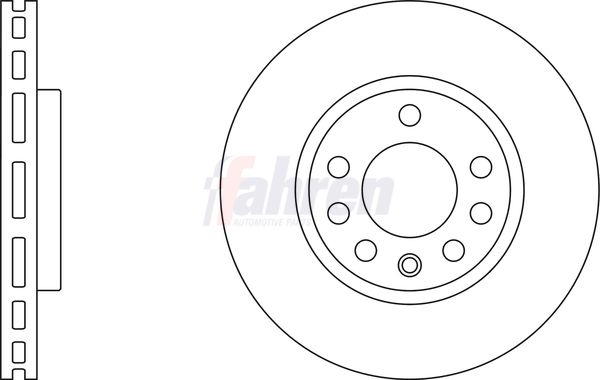 Fahren Brake Disc FBD6503