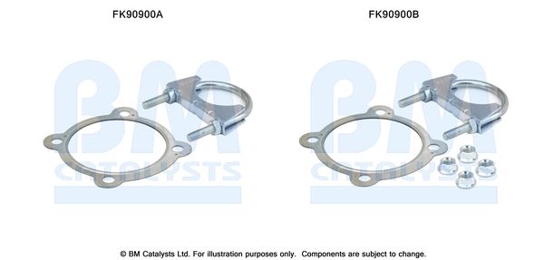 BM CATALYSTS szerelőkészlet, katalizátor FK90900