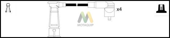 MOTAQUIP gyújtókábelkészlet LDRL1713