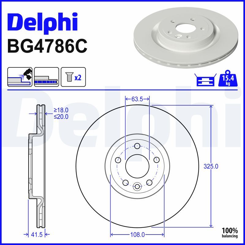 Piduriketas, DELPHI BG4786C