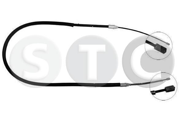 STC huzal, rögzítőfék T480408