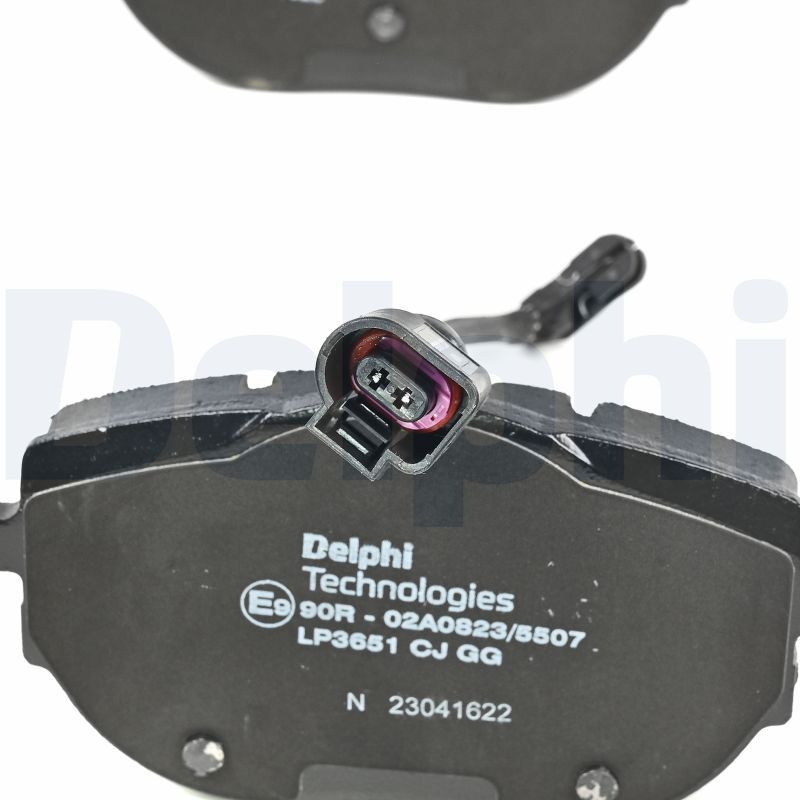Piduriklotsi komplekt, ketaspidur, DELPHI LP3651