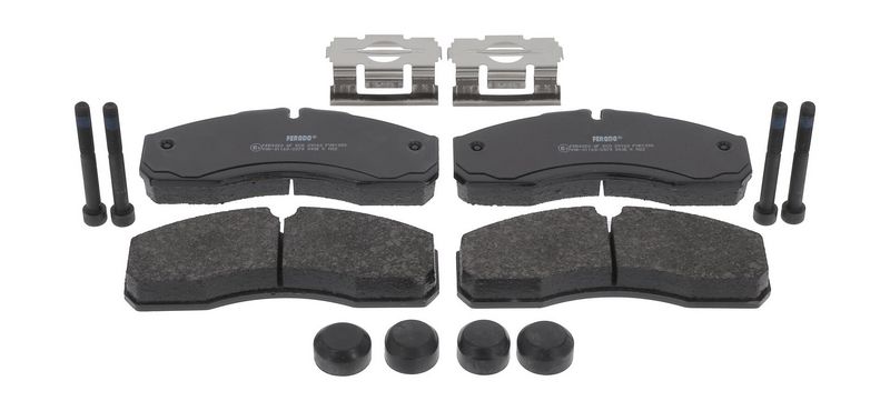 Sada brzdových destiček, kotoučová brzda FVR1390