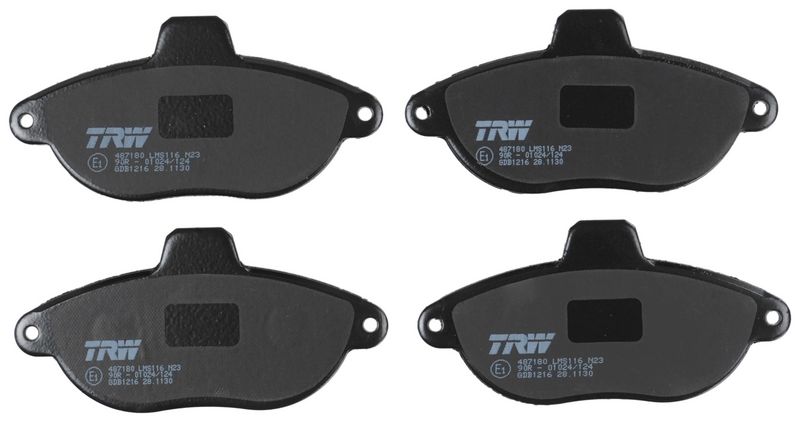 TRW GDB1216 Brake Pad Set, disc brake