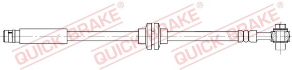 Гальмівний шланг, Quick Brake 50.206X