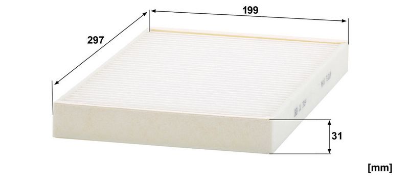 Filter, salongiõhk, MANN-FILTER CU 3054