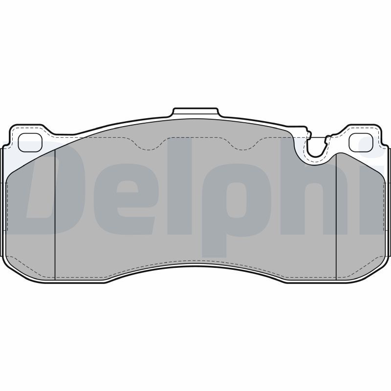 Delphi LP2131 Brake Pad Set, disc brake