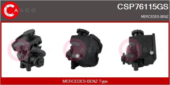 Hydraulické čerpadlo, řízení CSP76115GS