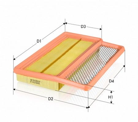 Повітряний фільтр, Tecneco AR1450PMS