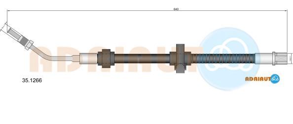 Гальмівний шланг, Adriauto 35.1266