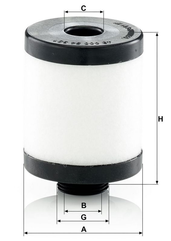 Carterontluchtingssysteem filter