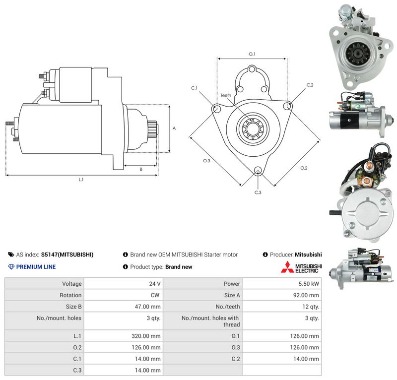 Prekės atitinka OEM kodą: M9TD2471AM