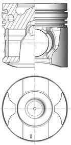 Product Image - Zuiger - 42085620 - KOLBENSCHMIDT