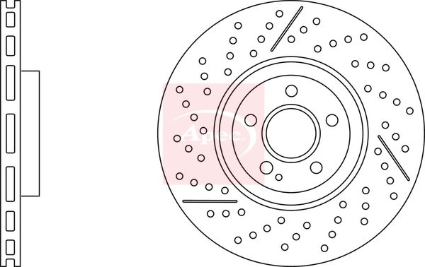 APEC Brake Disc DSK3279