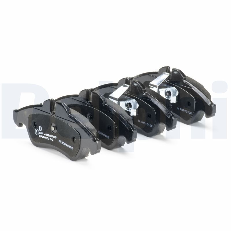 Piduriklotsi komplekt, ketaspidur, DELPHI LP980