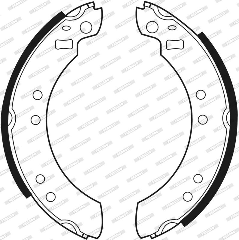 Sada brzdových čelistí FSB362