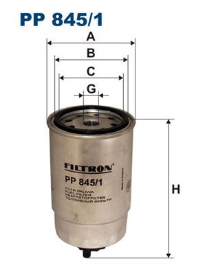 FILTRON Üzemanyagszűrő PP 845/1