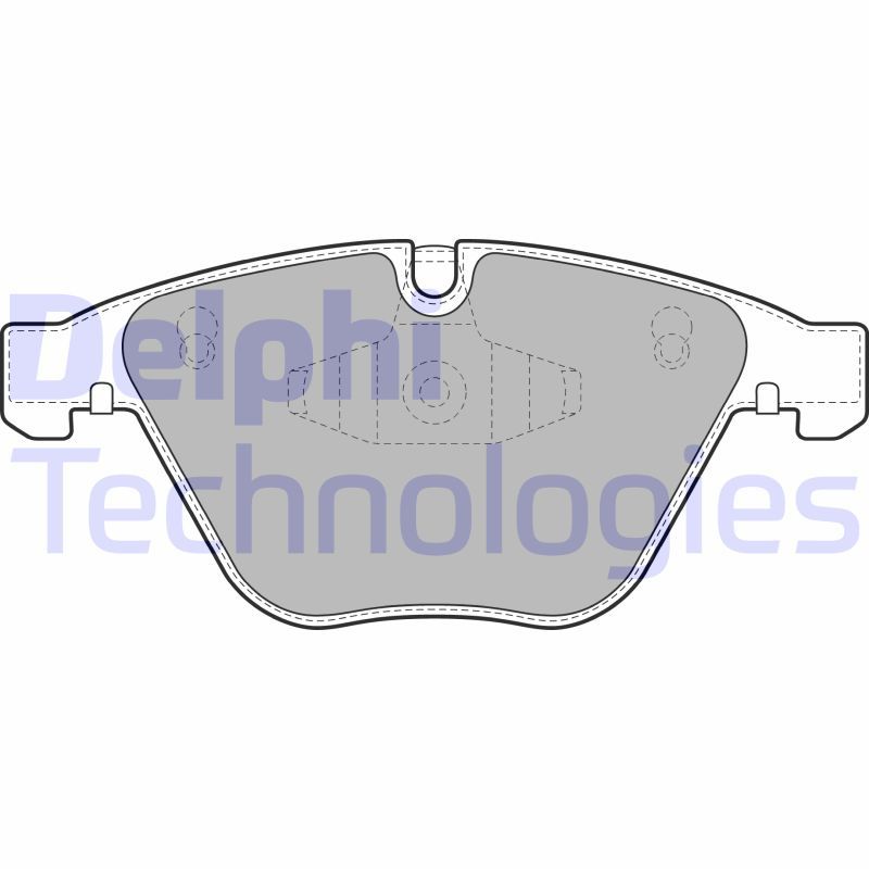 DELPHI LP2067 Колодки тормозные (передние) BMW 3 (E90/E91) 04-13/X1 (E84) 09-15