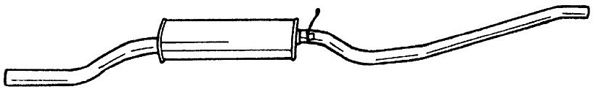SIGAM 25642 - Rear Silencer
