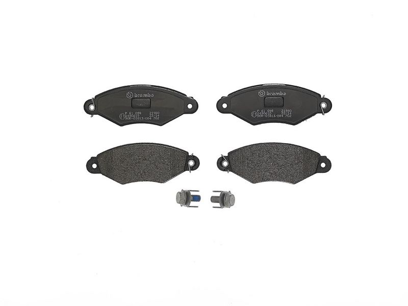 комплект спирачно феродо, дискови спирачки BREMBO